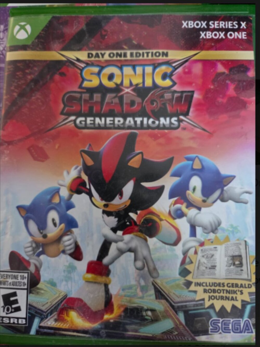 Sonic X Shadow Generations Day One Edition Xbox Series X / Xbox One